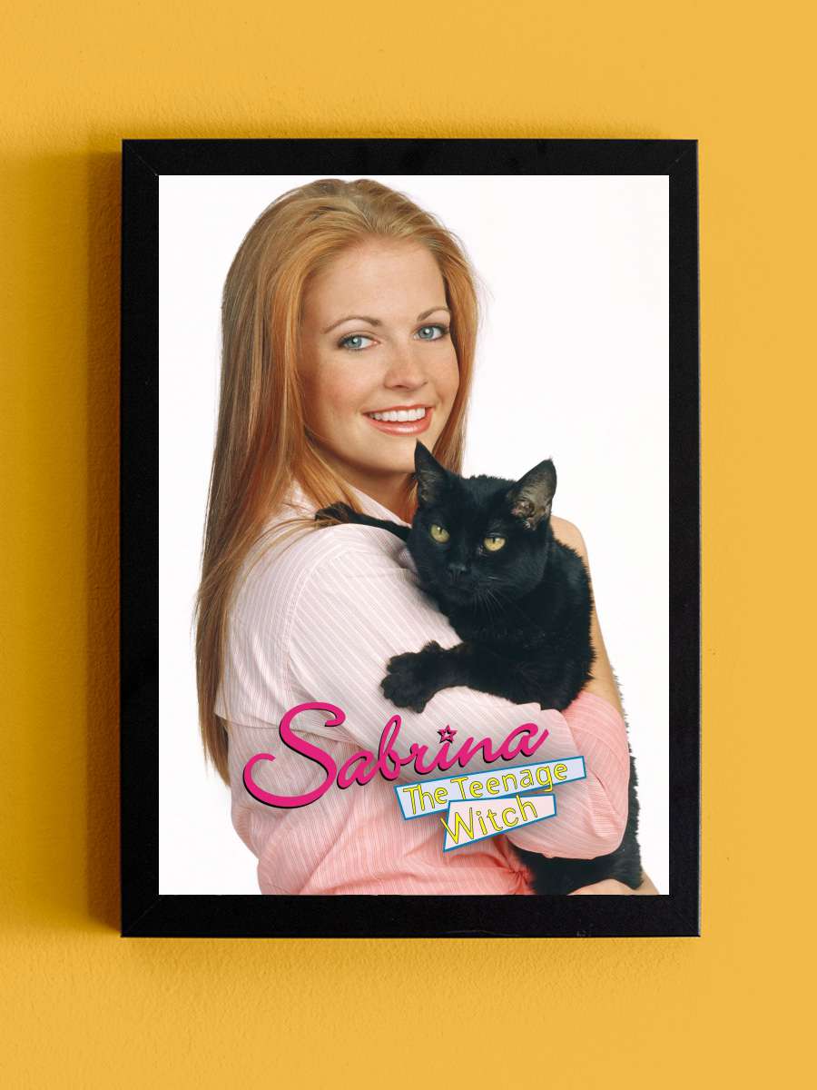 Sabrina, the Teenage Witch Dizi Tablo Siyah Çerçeveli Dizi Poster Duvar Tablo