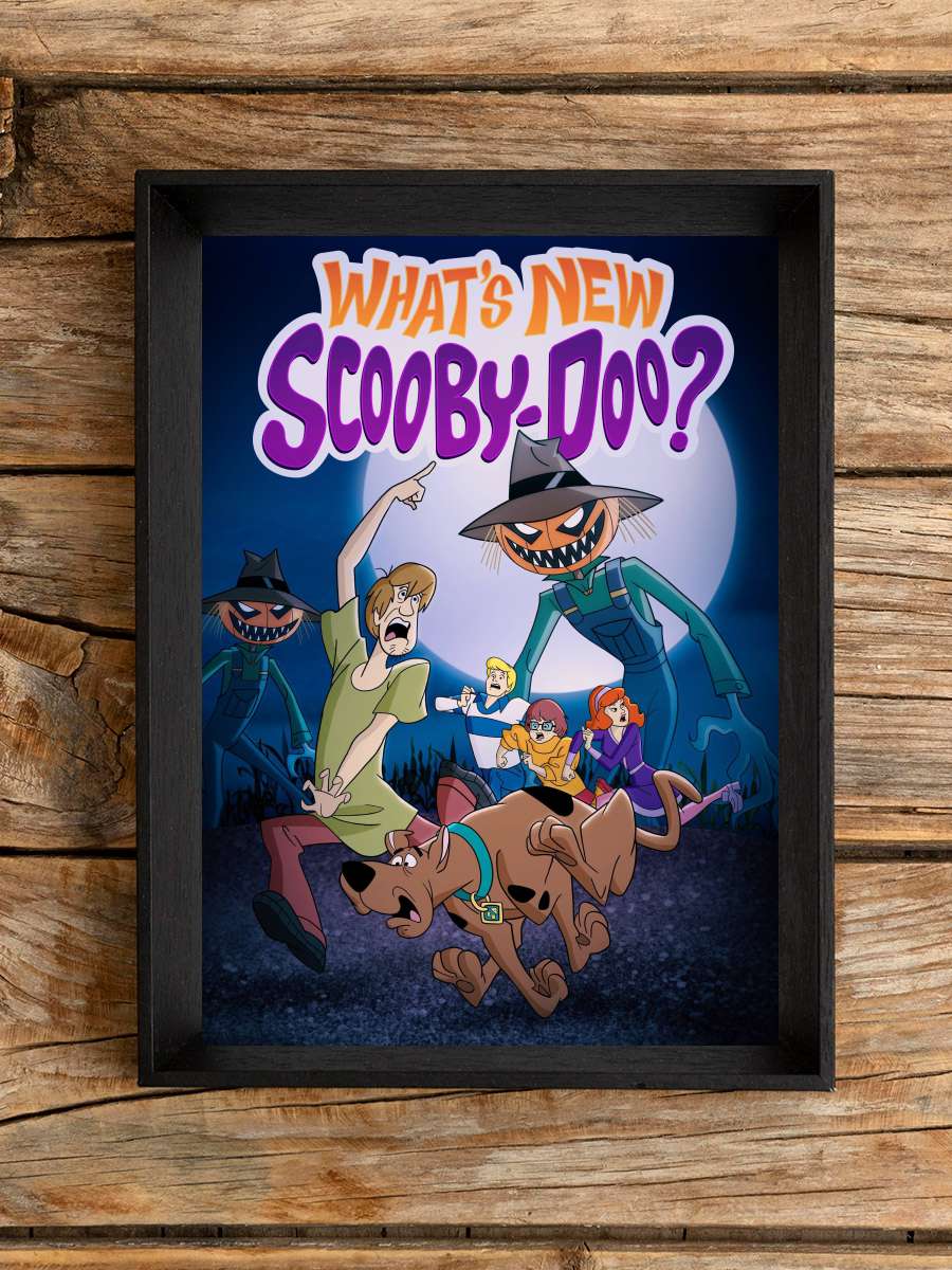 What's New, Scooby-Doo? Dizi Tablo Siyah Çerçeveli Dizi Poster Duvar Tablo