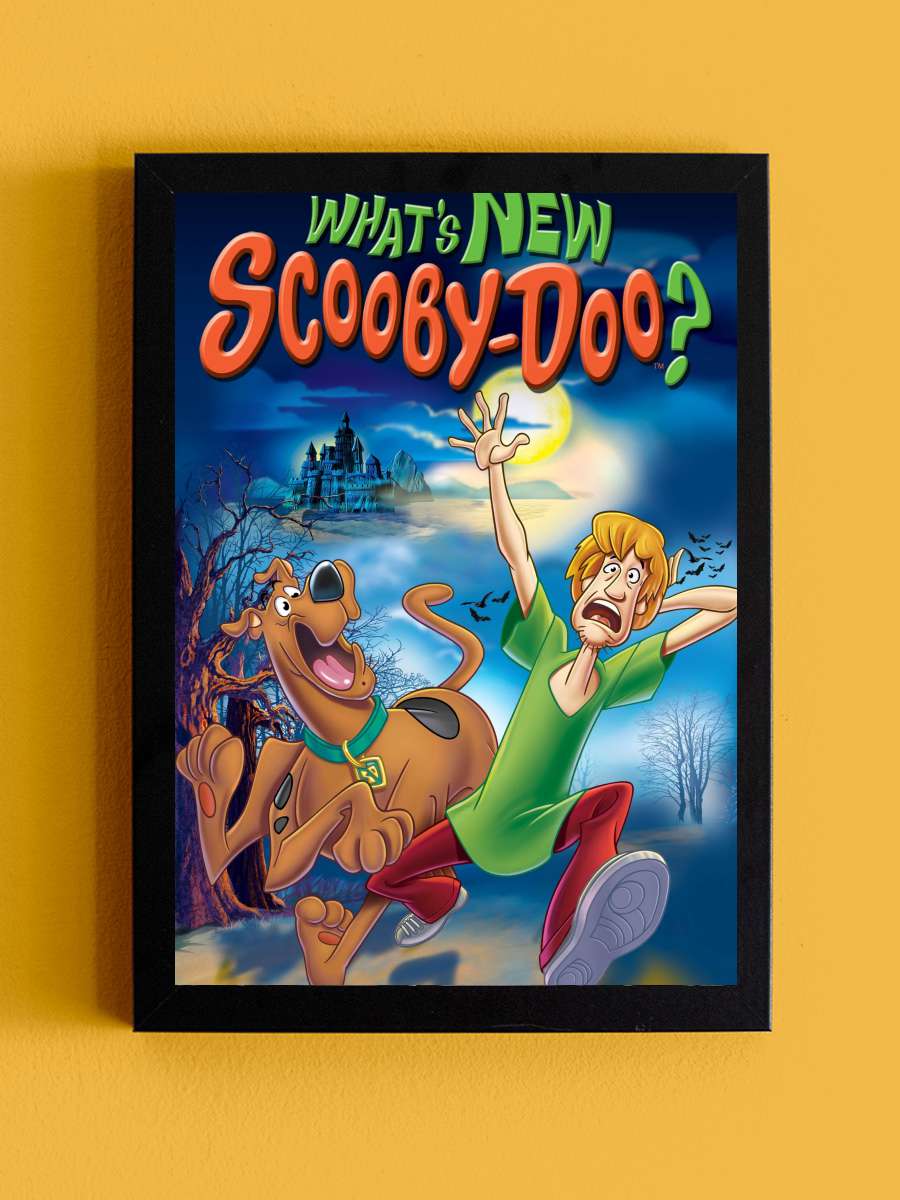 What's New, Scooby-Doo? Dizi Tablo Siyah Çerçeveli Dizi Poster Duvar Tablo