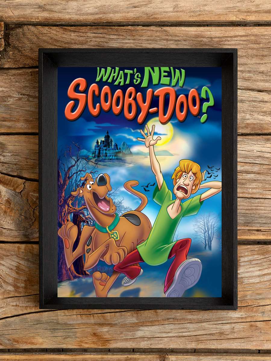 What's New, Scooby-Doo? Dizi Tablo Siyah Çerçeveli Dizi Poster Duvar Tablo