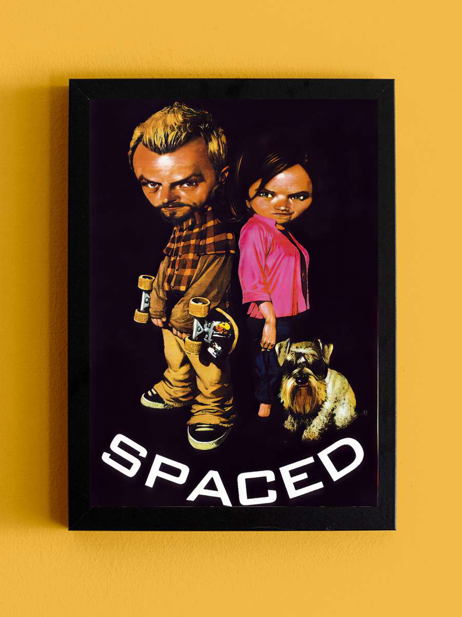 Spaced Dizi Tablo Siyah Çerçeveli Dizi Poster Duvar Tablo