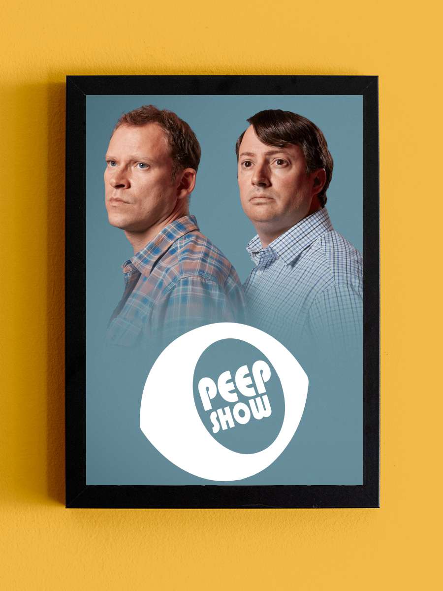 Peep Show Dizi Tablo Siyah Çerçeveli Dizi Poster Duvar Tablo