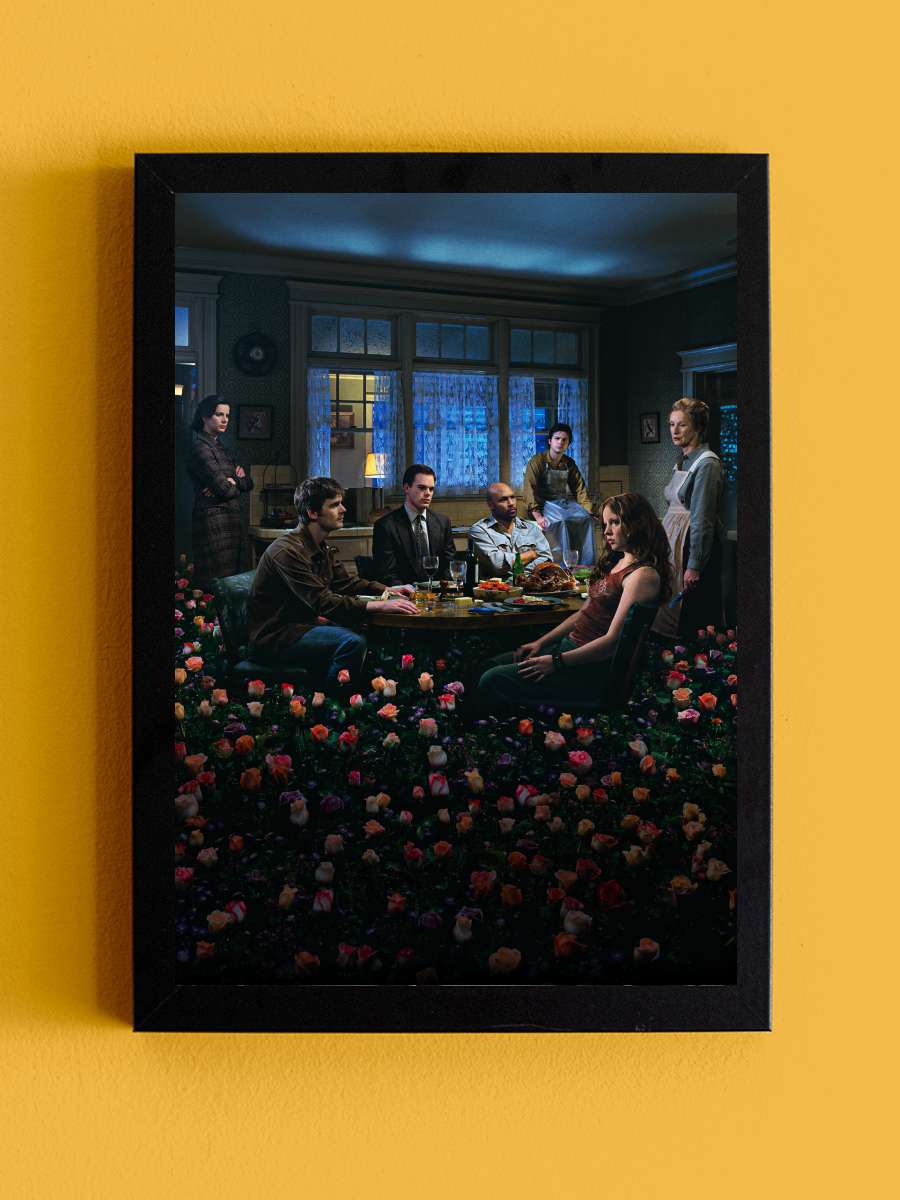 Six Feet Under Dizi Tablo Siyah Çerçeveli Dizi Poster Duvar Tablo