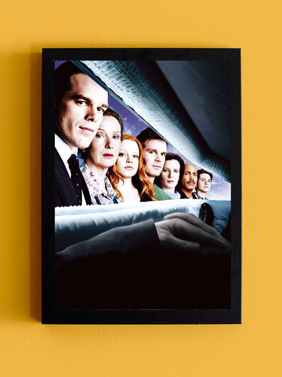 Six Feet Under Dizi Tablo Siyah Çerçeveli Dizi Poster Duvar Tablo