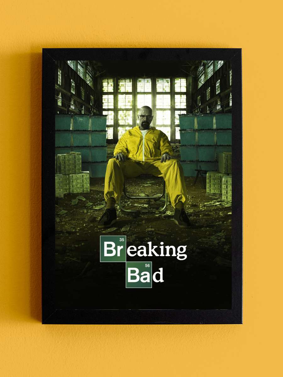 Breaking Bad Dizi Tablo Siyah Çerçeveli Dizi Poster Duvar Tablo