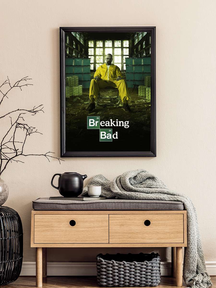 Breaking Bad Dizi Tablo Siyah Çerçeveli Dizi Poster Duvar Tablo