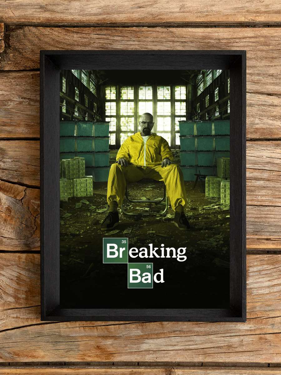 Breaking Bad Dizi Tablo Siyah Çerçeveli Dizi Poster Duvar Tablo