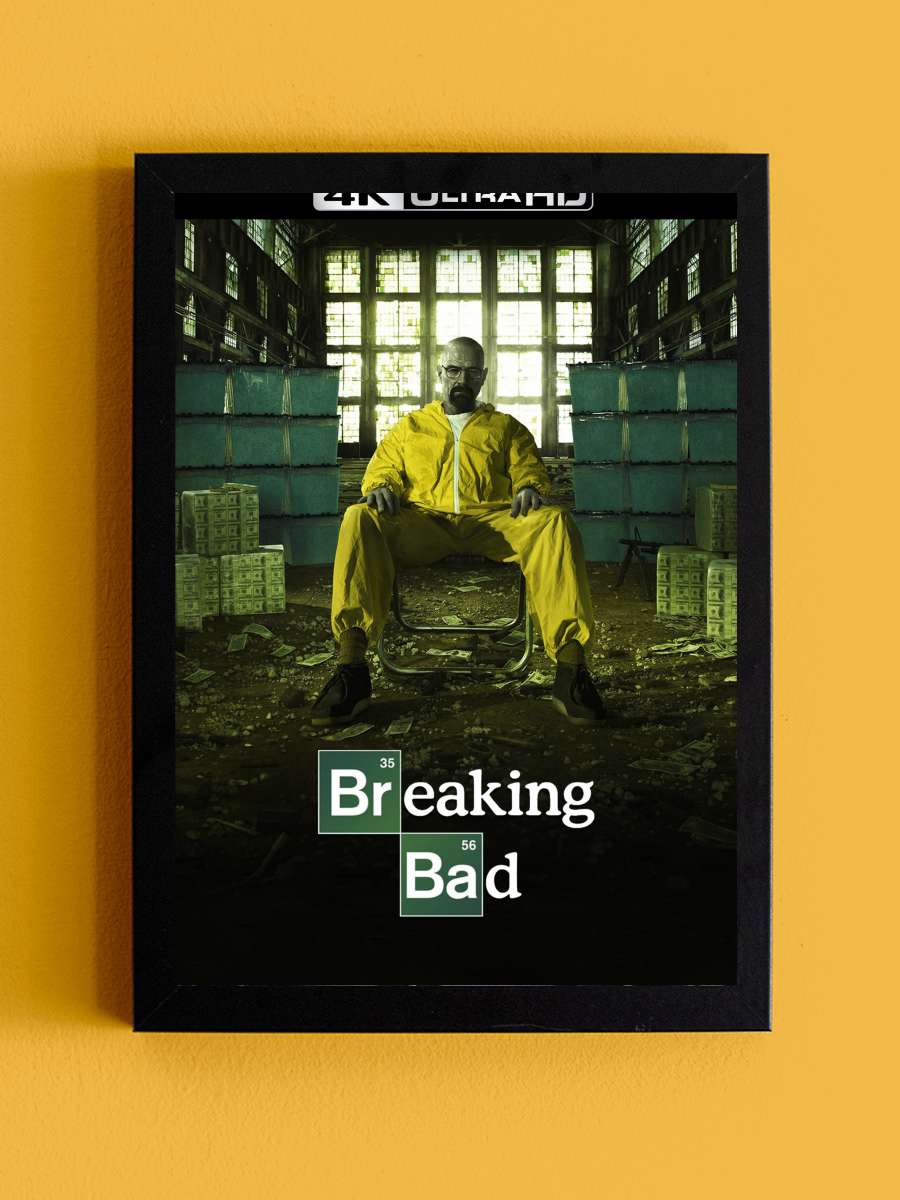 Breaking Bad Dizi Tablo Siyah Çerçeveli Dizi Poster Duvar Tablo