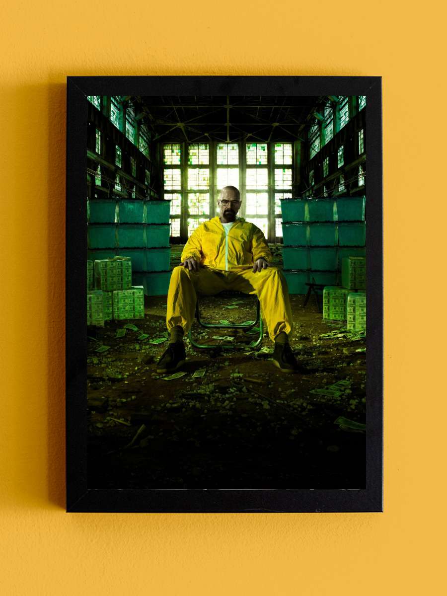 Breaking Bad Dizi Tablo Siyah Çerçeveli Dizi Poster Duvar Tablo