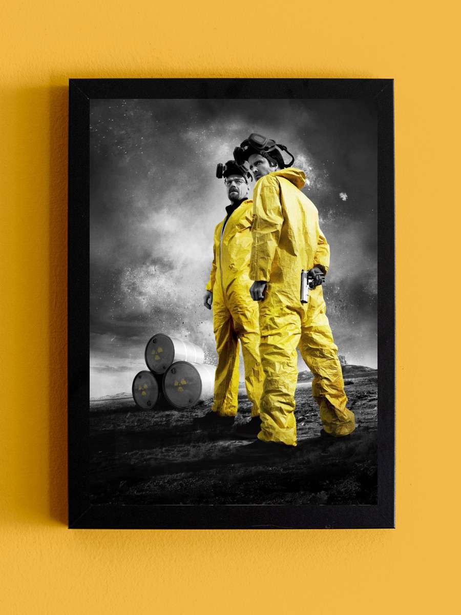 Breaking Bad Dizi Tablo Siyah Çerçeveli Dizi Poster Duvar Tablo