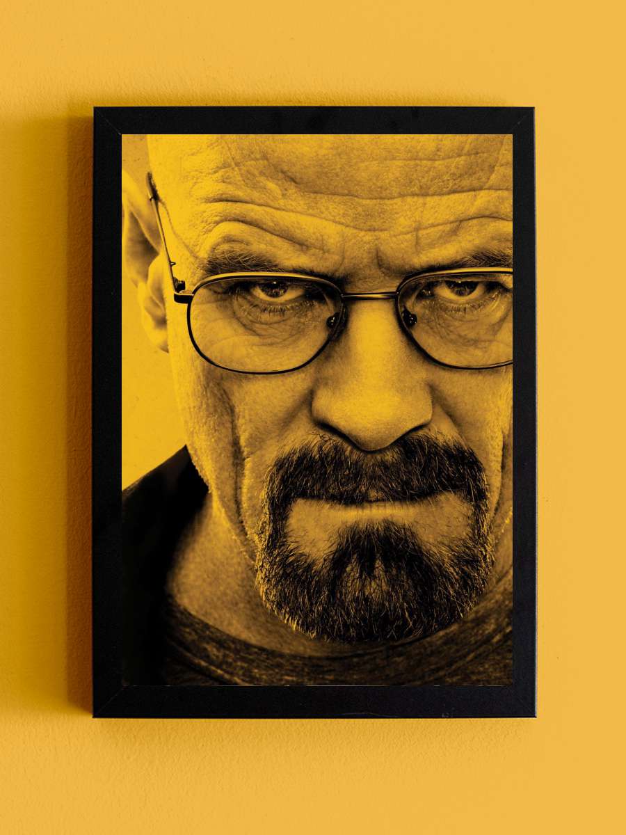 Breaking Bad Dizi Tablo Siyah Çerçeveli Dizi Poster Duvar Tablo