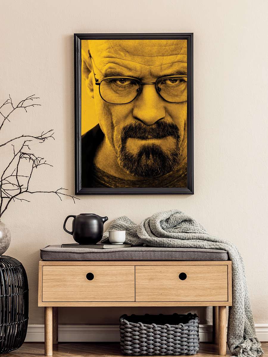 Breaking Bad Dizi Tablo Siyah Çerçeveli Dizi Poster Duvar Tablo