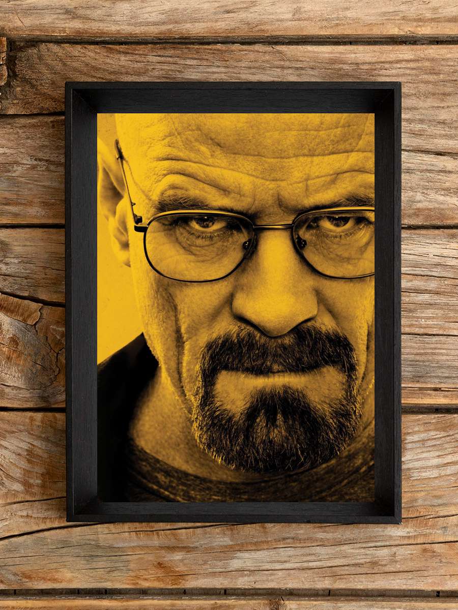 Breaking Bad Dizi Tablo Siyah Çerçeveli Dizi Poster Duvar Tablo