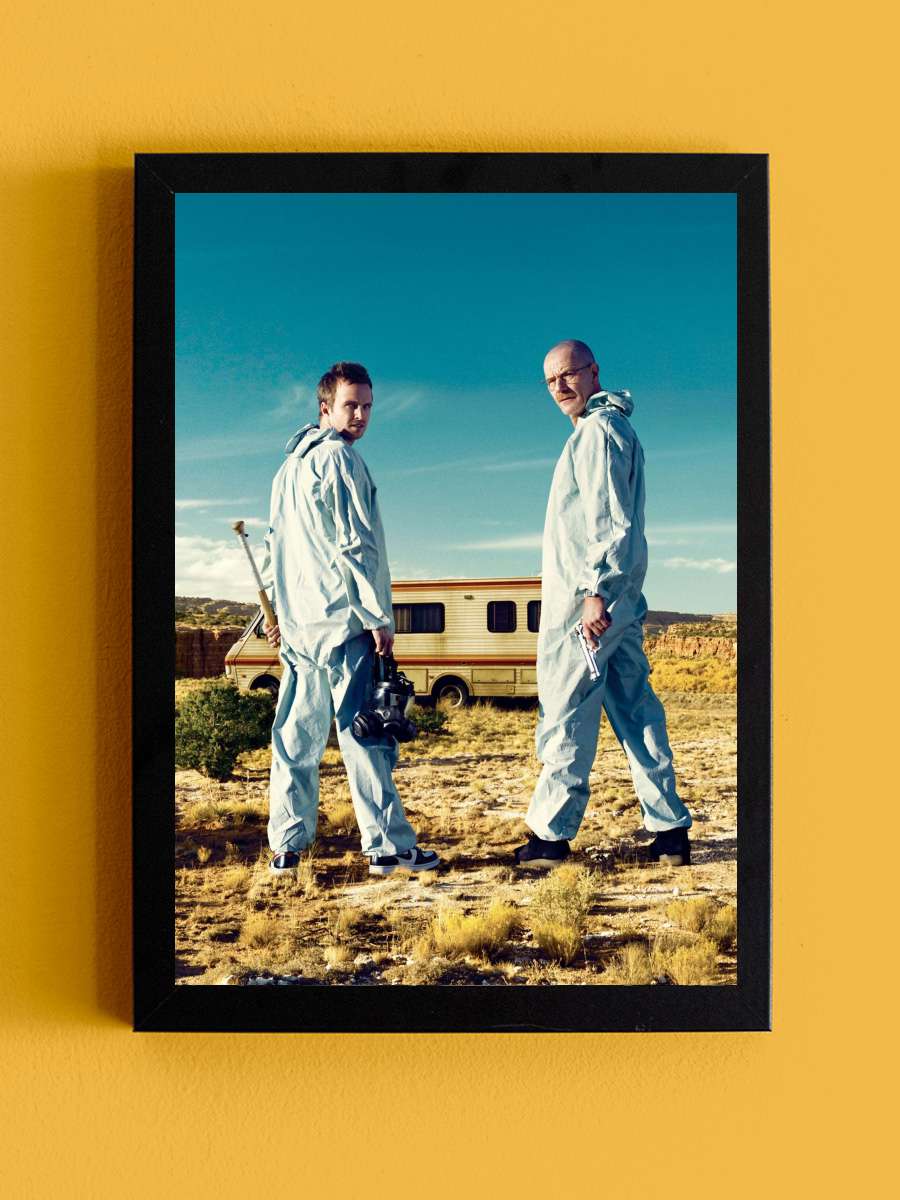 Breaking Bad Dizi Tablo Siyah Çerçeveli Dizi Poster Duvar Tablo