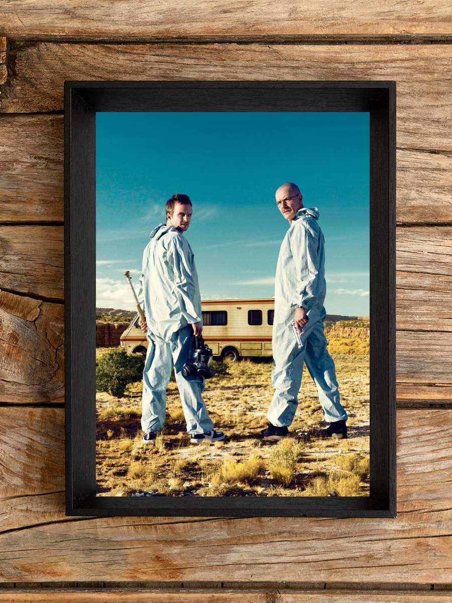 Breaking Bad Dizi Tablo Siyah Çerçeveli Dizi Poster Duvar Tablo