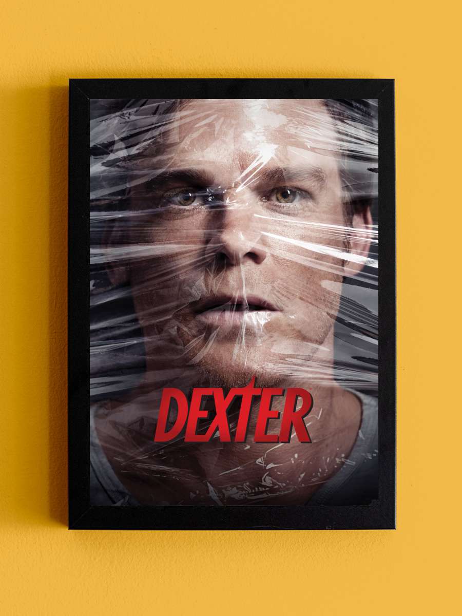 Dexter Dizi Tablo Siyah Çerçeveli Dizi Poster Duvar Tablo