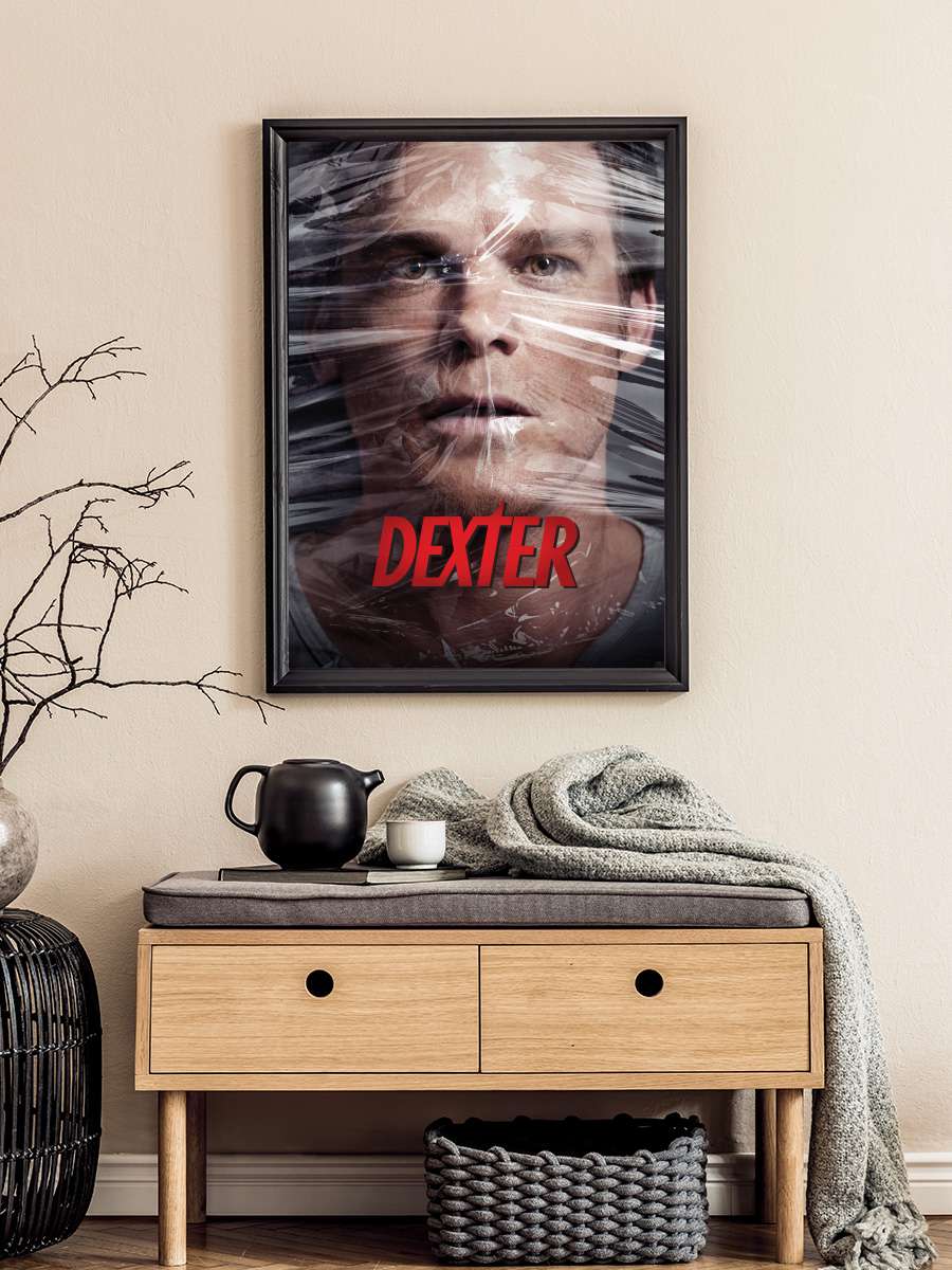 Dexter Dizi Tablo Siyah Çerçeveli Dizi Poster Duvar Tablo