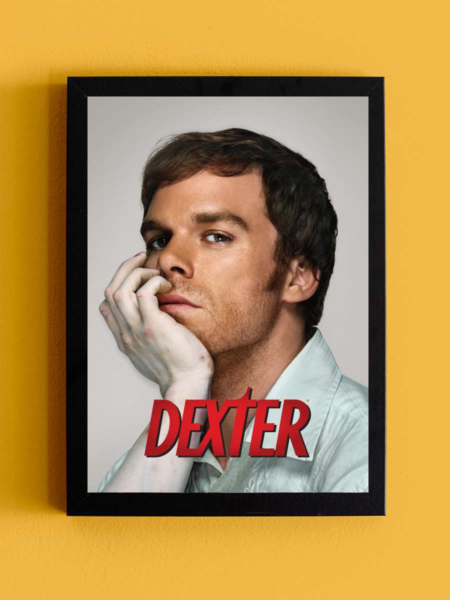 Dexter Dizi Tablo Siyah Çerçeveli Dizi Poster Duvar Tablo