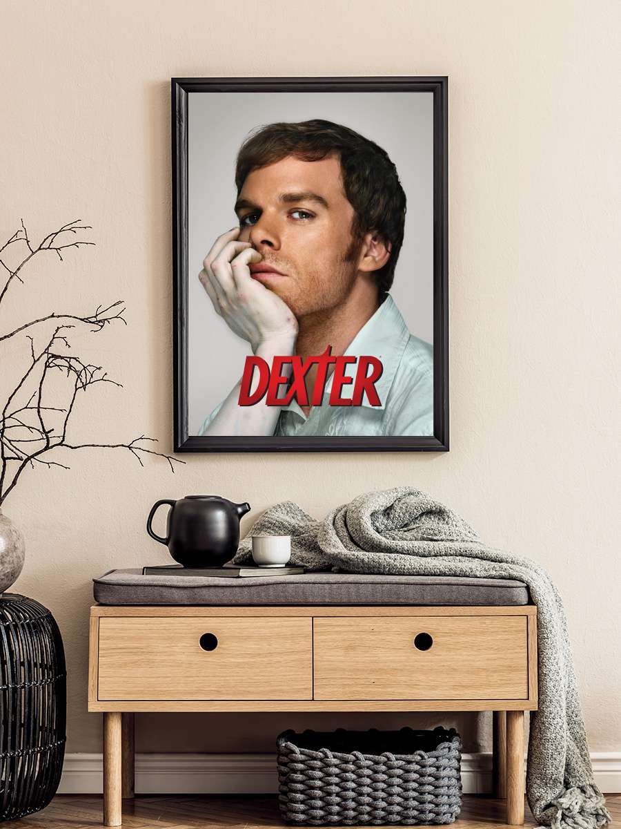 Dexter Dizi Tablo Siyah Çerçeveli Dizi Poster Duvar Tablo