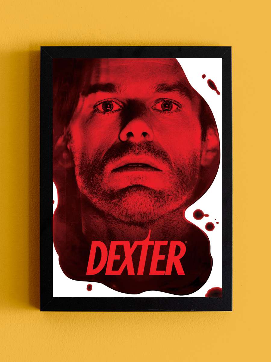 Dexter Dizi Tablo Siyah Çerçeveli Dizi Poster Duvar Tablo