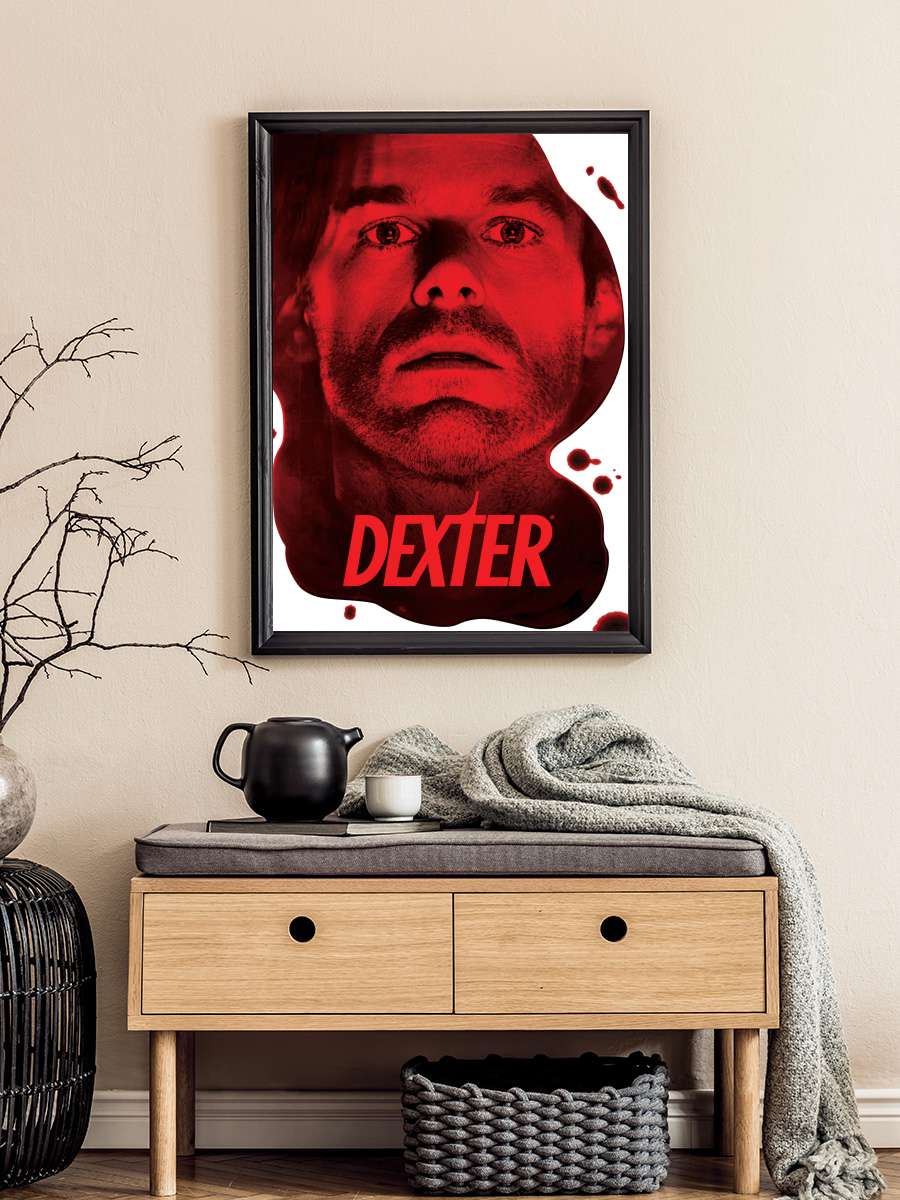 Dexter Dizi Tablo Siyah Çerçeveli Dizi Poster Duvar Tablo