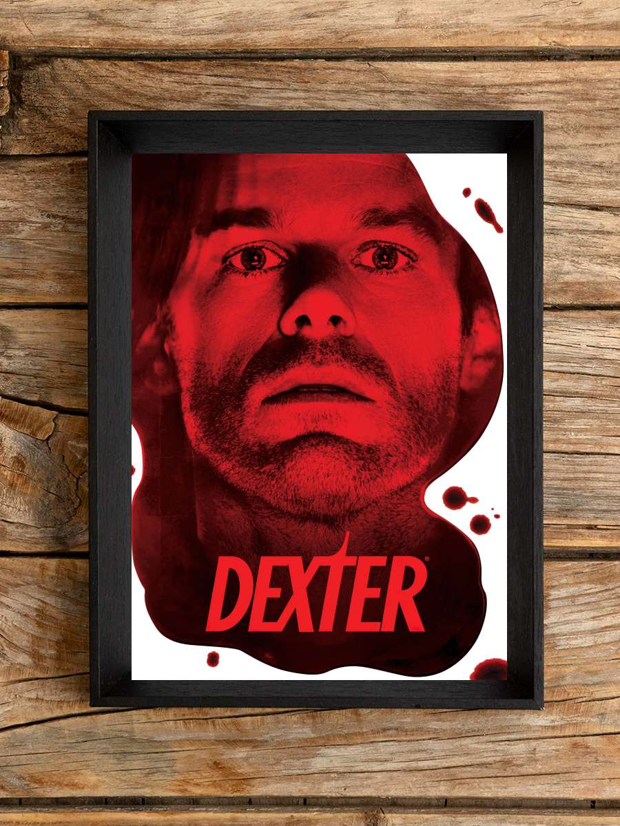 Dexter Dizi Tablo Siyah Çerçeveli Dizi Poster Duvar Tablo