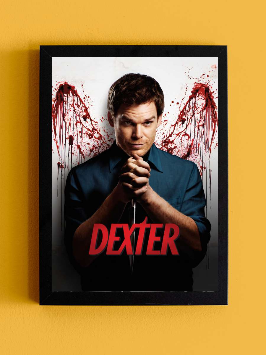 Dexter Dizi Tablo Siyah Çerçeveli Dizi Poster Duvar Tablo