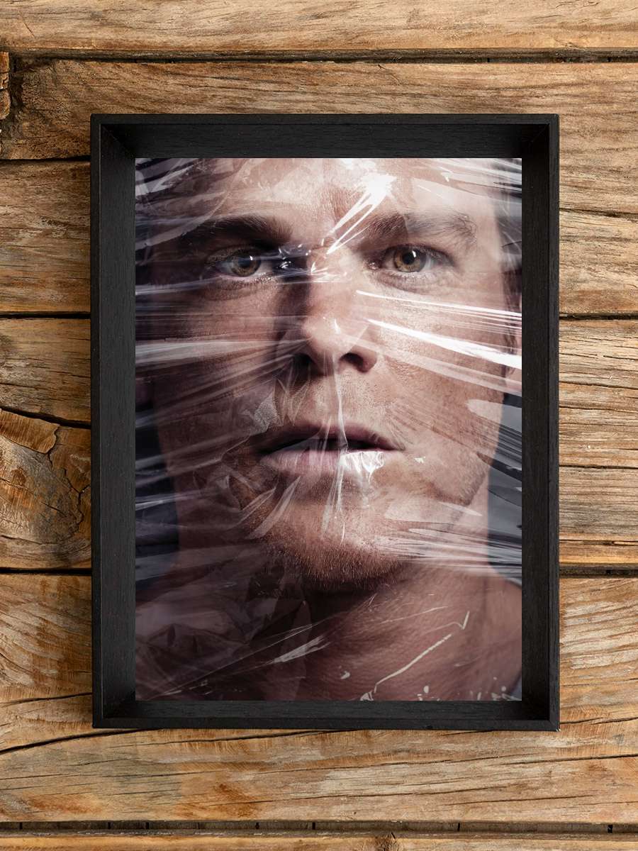 Dexter Dizi Tablo Siyah Çerçeveli Dizi Poster Duvar Tablo