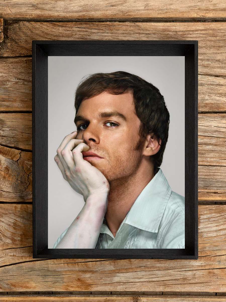 Dexter Dizi Tablo Siyah Çerçeveli Dizi Poster Duvar Tablo