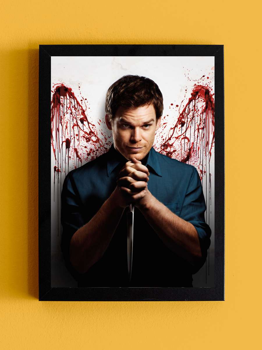 Dexter Dizi Tablo Siyah Çerçeveli Dizi Poster Duvar Tablo