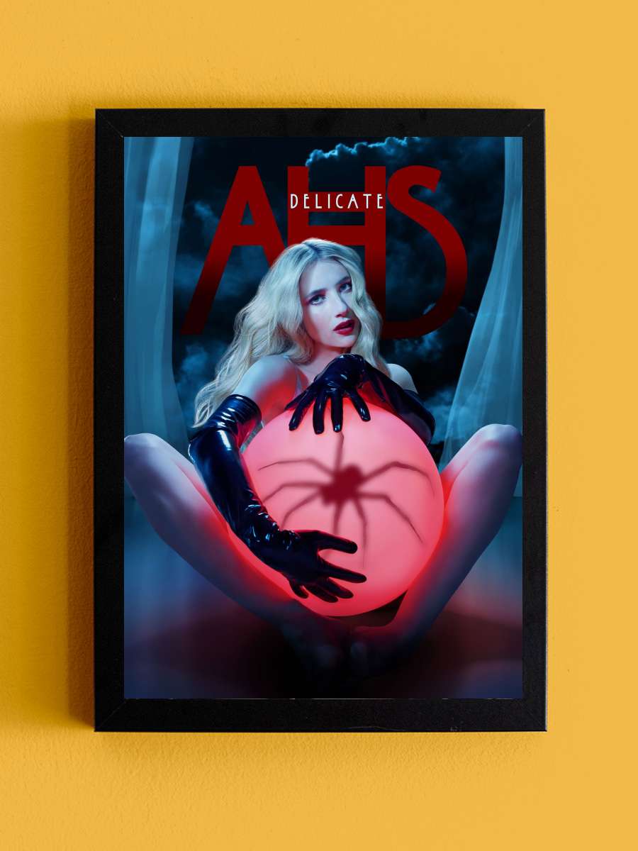 American Horror Story Dizi Tablo Siyah Çerçeveli Dizi Poster Duvar Tablo