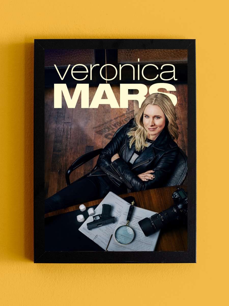 Veronica Mars Dizi Tablo Siyah Çerçeveli Dizi Poster Duvar Tablo