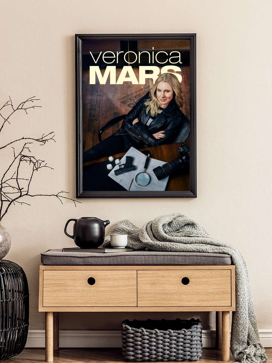 Veronica Mars Dizi Tablo Siyah Çerçeveli Dizi Poster Duvar Tablo