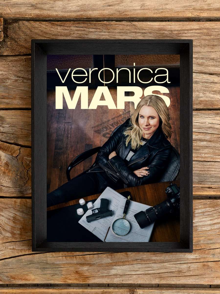 Veronica Mars Dizi Tablo Siyah Çerçeveli Dizi Poster Duvar Tablo