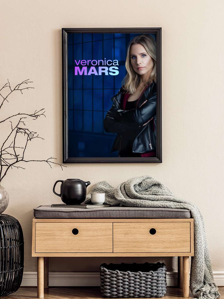 Veronica Mars Dizi Tablo Siyah Çerçeveli Dizi Poster Duvar Tablo