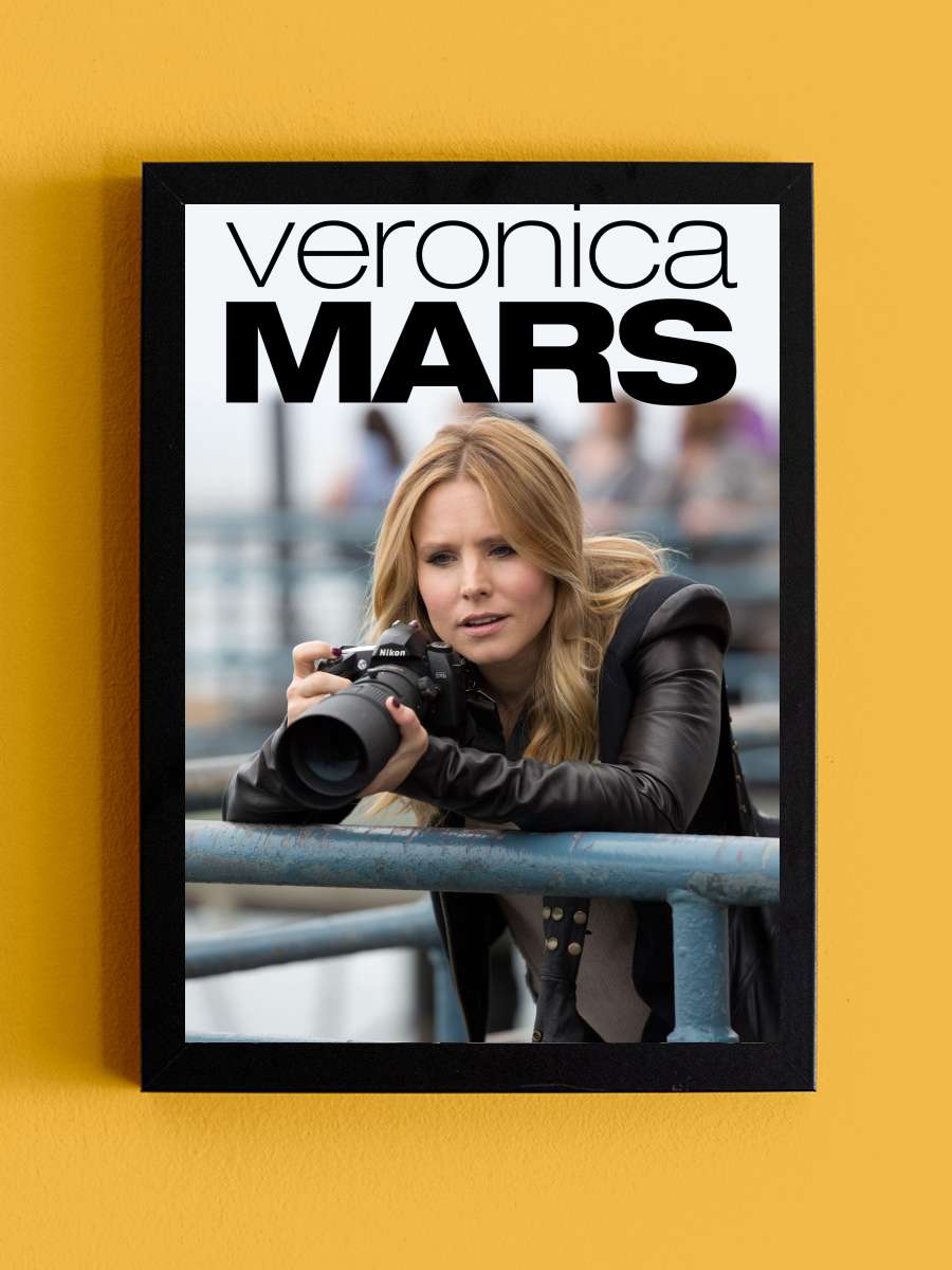 Veronica Mars Dizi Tablo Siyah Çerçeveli Dizi Poster Duvar Tablo