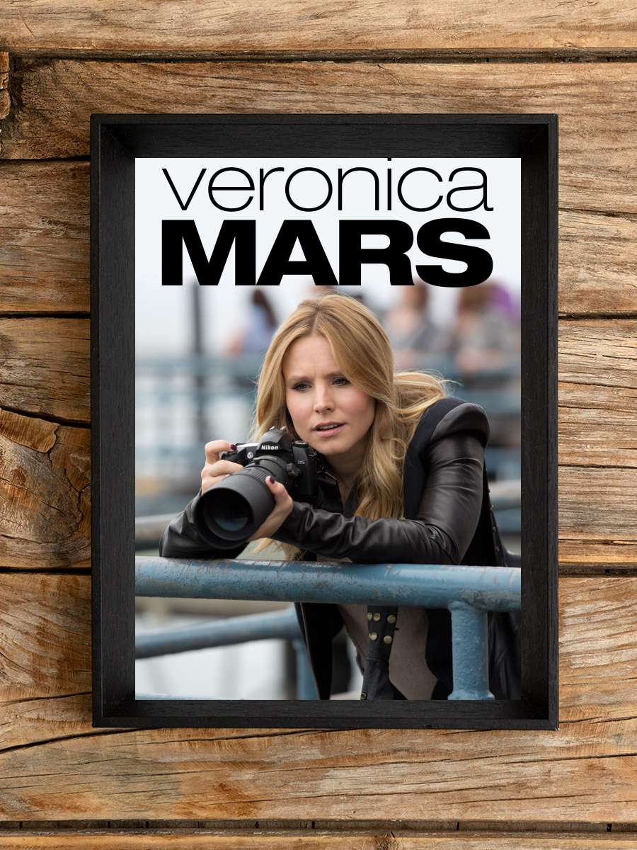 Veronica Mars Dizi Tablo Siyah Çerçeveli Dizi Poster Duvar Tablo