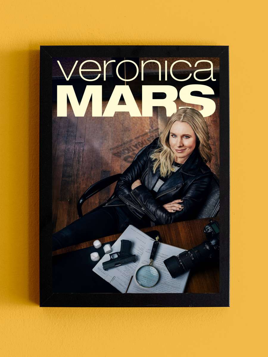 Veronica Mars Dizi Tablo Siyah Çerçeveli Dizi Poster Duvar Tablo