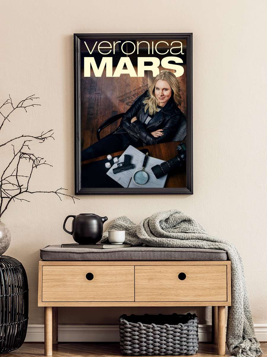 Veronica Mars Dizi Tablo Siyah Çerçeveli Dizi Poster Duvar Tablo