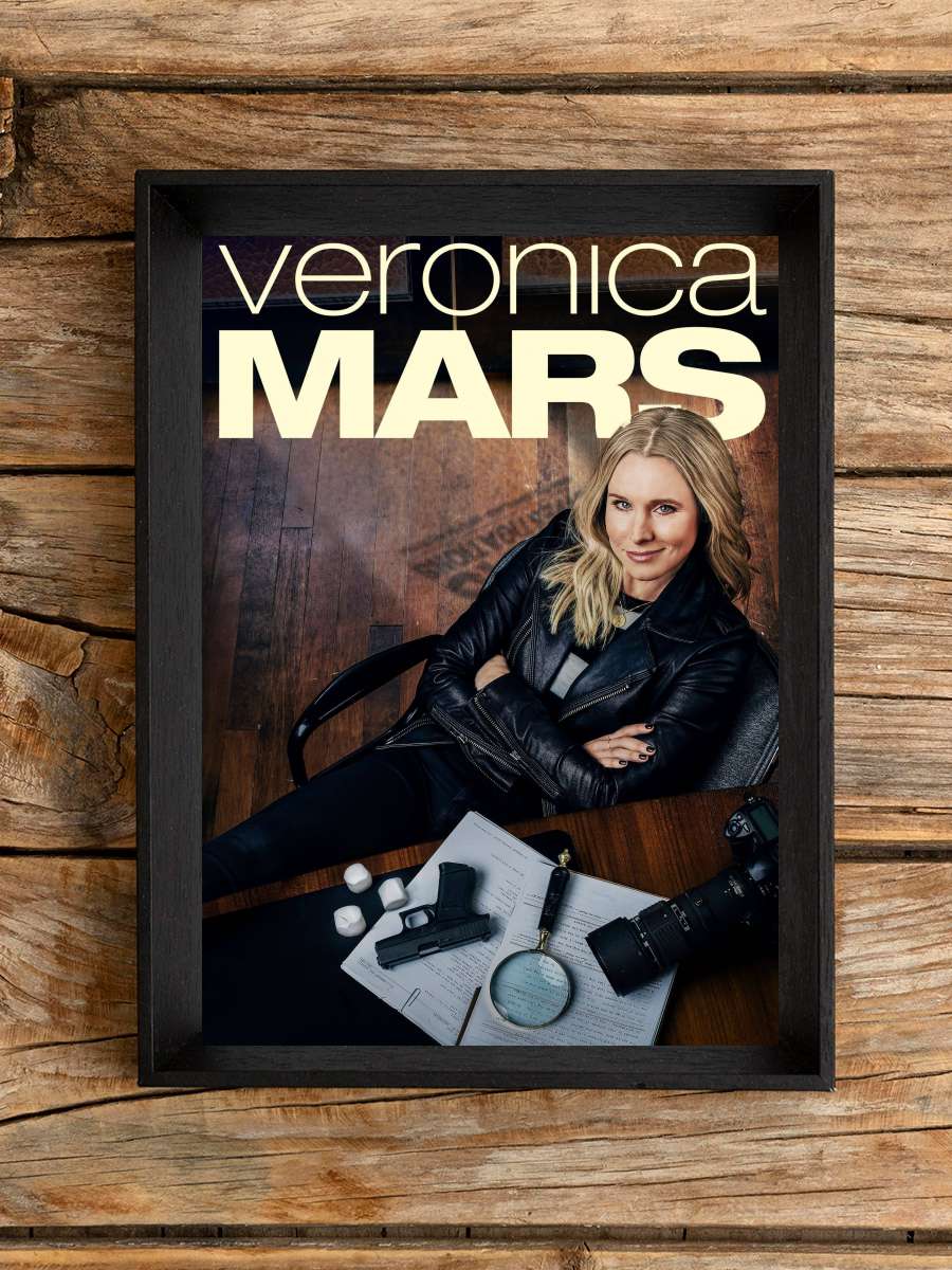 Veronica Mars Dizi Tablo Siyah Çerçeveli Dizi Poster Duvar Tablo