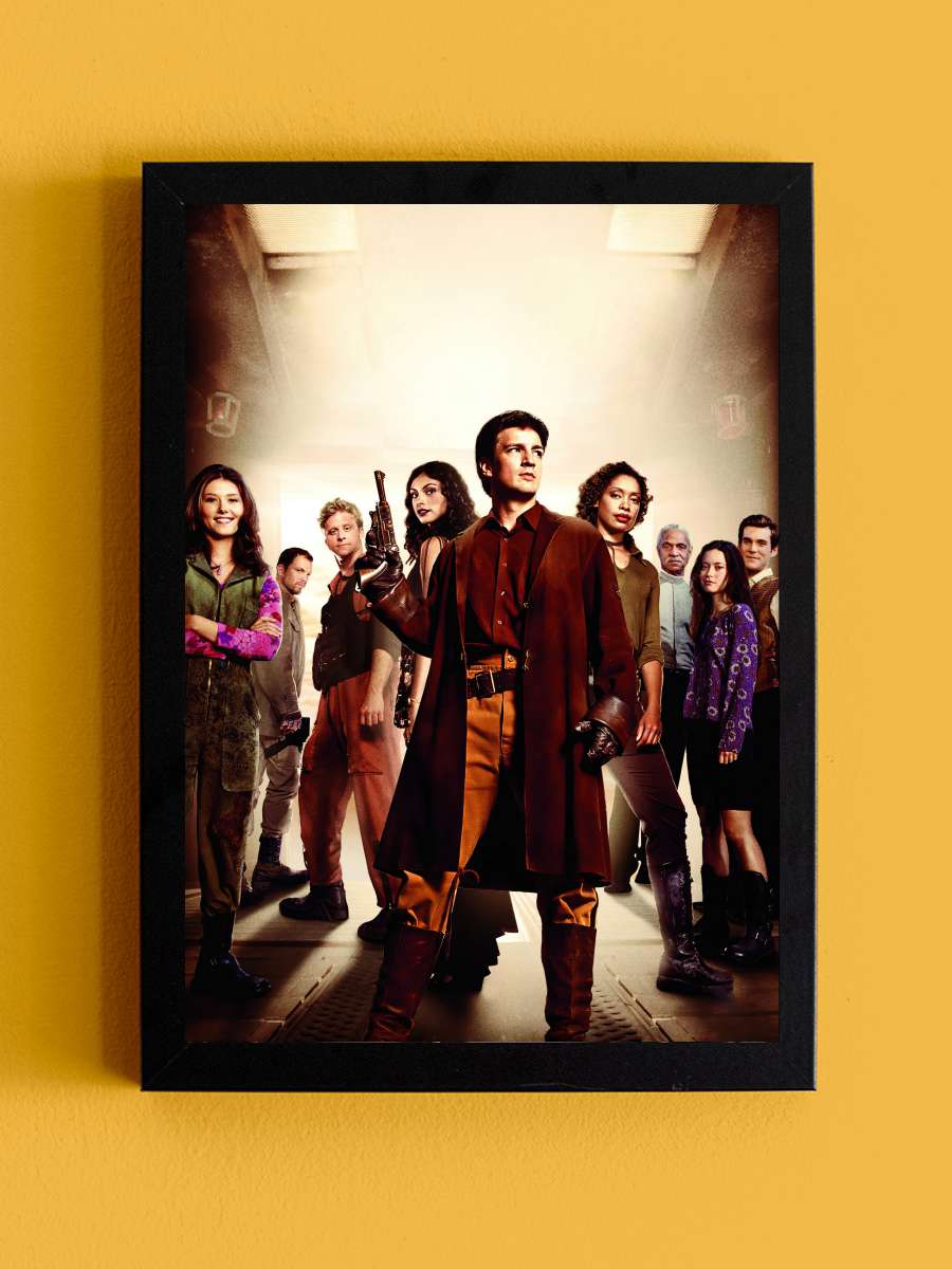 Firefly Dizi Tablo Siyah Çerçeveli Dizi Poster Duvar Tablo