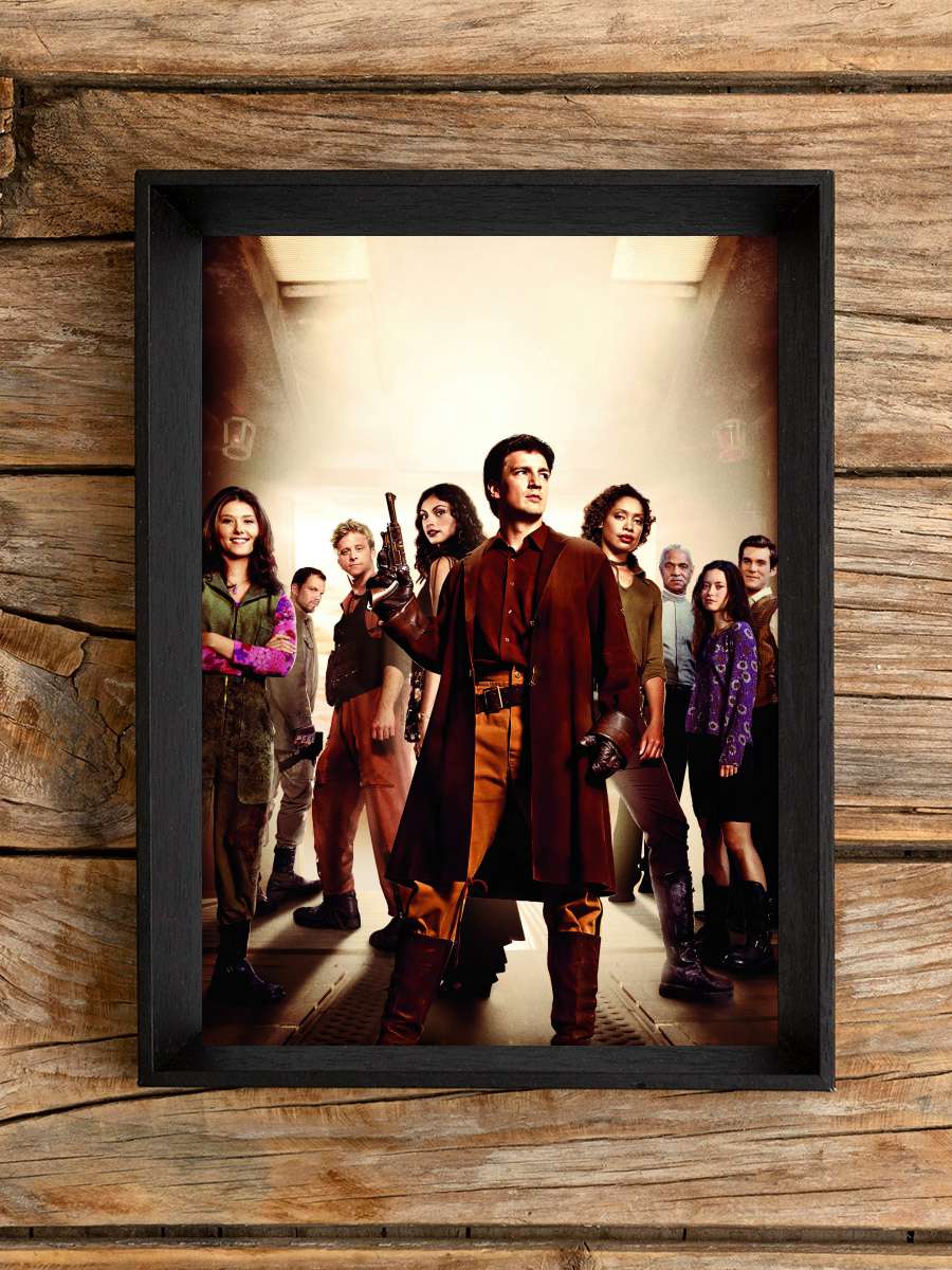 Firefly Dizi Tablo Siyah Çerçeveli Dizi Poster Duvar Tablo