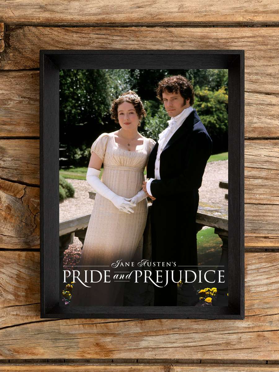 Aşk ve Gurur - Pride and Prejudice Dizi Tablo Siyah Çerçeveli Dizi Poster Duvar Tablo