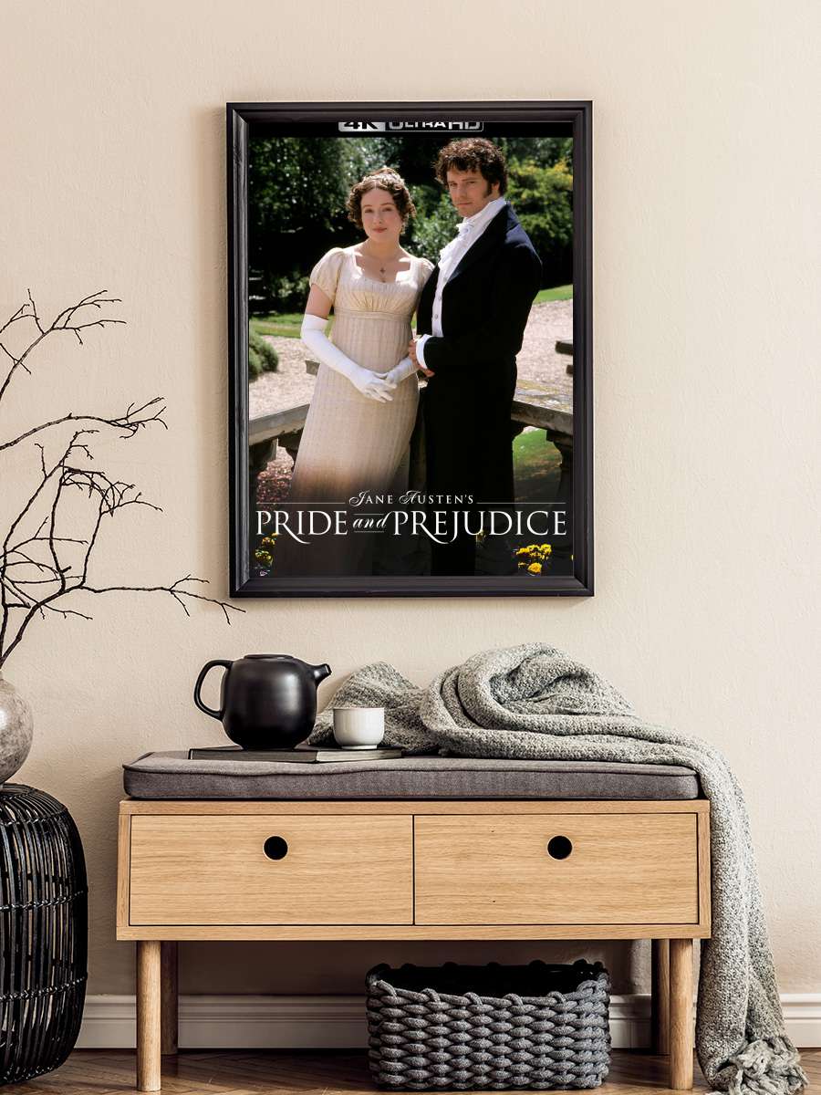 Aşk ve Gurur - Pride and Prejudice Dizi Tablo Siyah Çerçeveli Dizi Poster Duvar Tablo