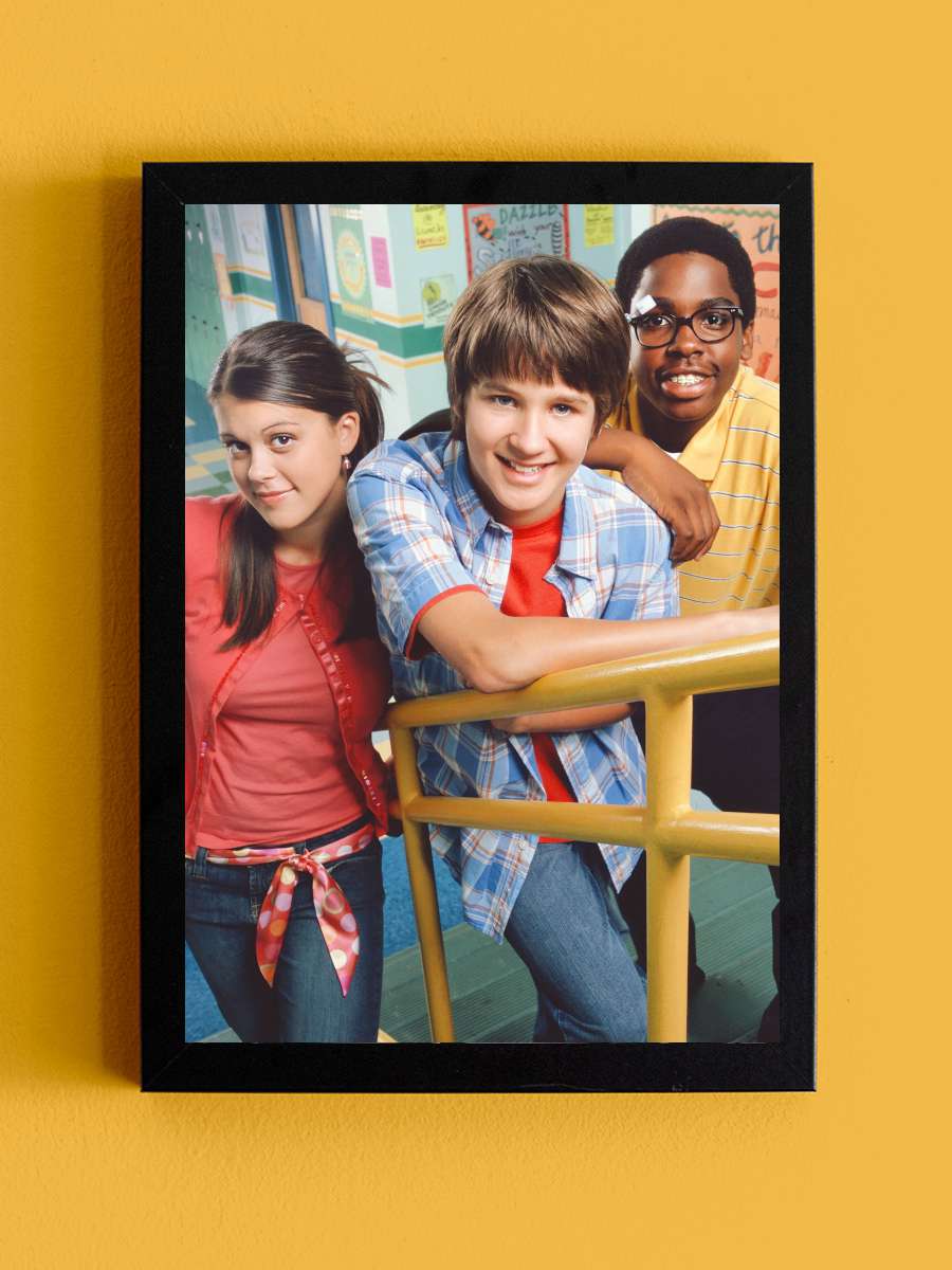 Ned's Declassified School Survival Guide Dizi Tablo Siyah Çerçeveli Dizi Poster Duvar Tablo