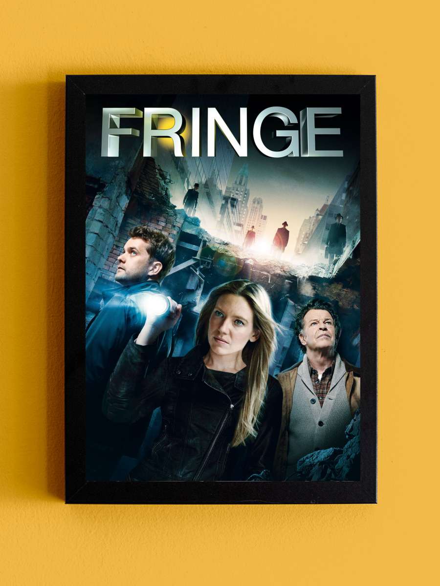 Fringe Dizi Tablo Siyah Çerçeveli Dizi Poster Duvar Tablo