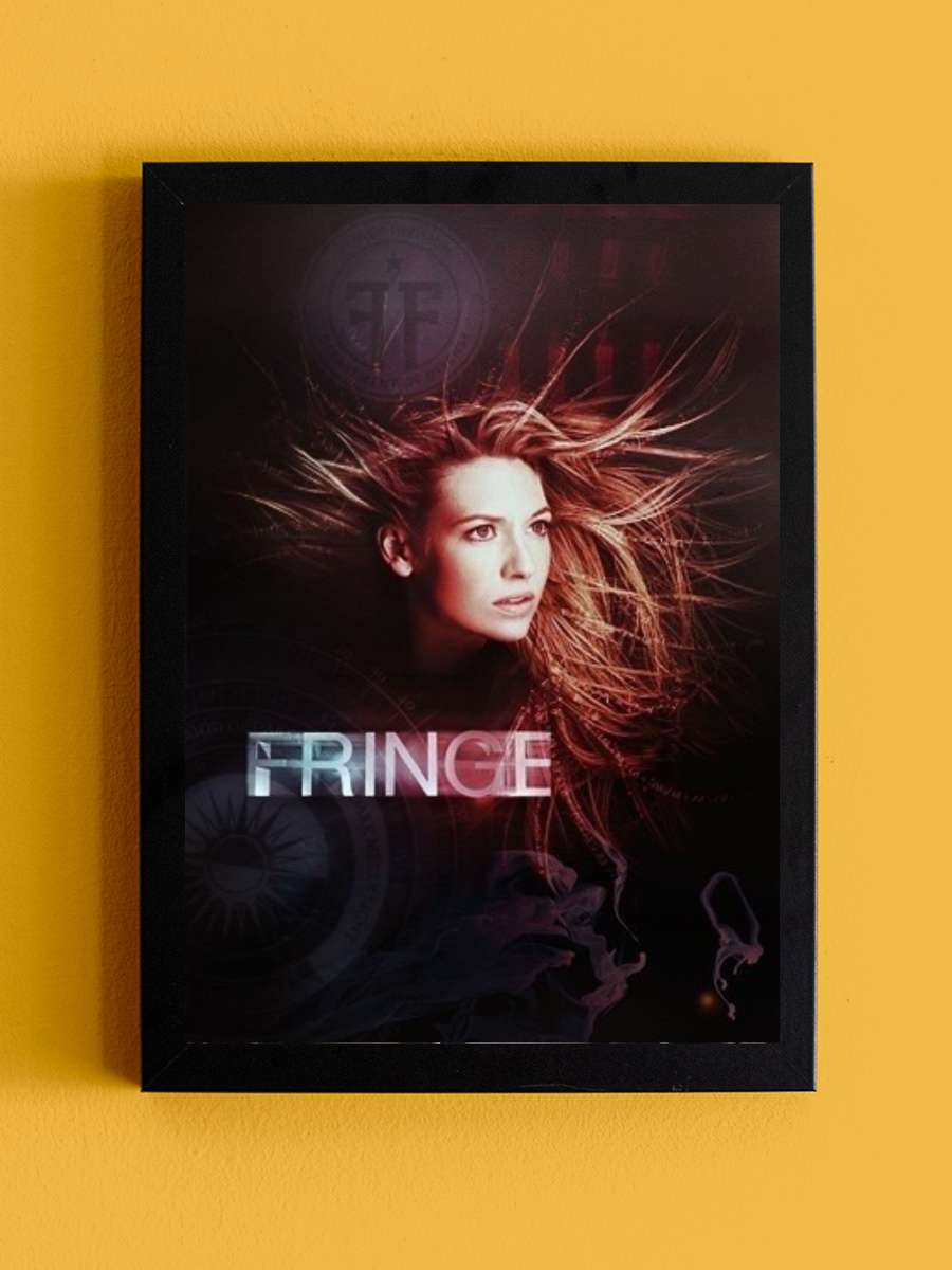 Fringe Dizi Tablo Siyah Çerçeveli Dizi Poster Duvar Tablo