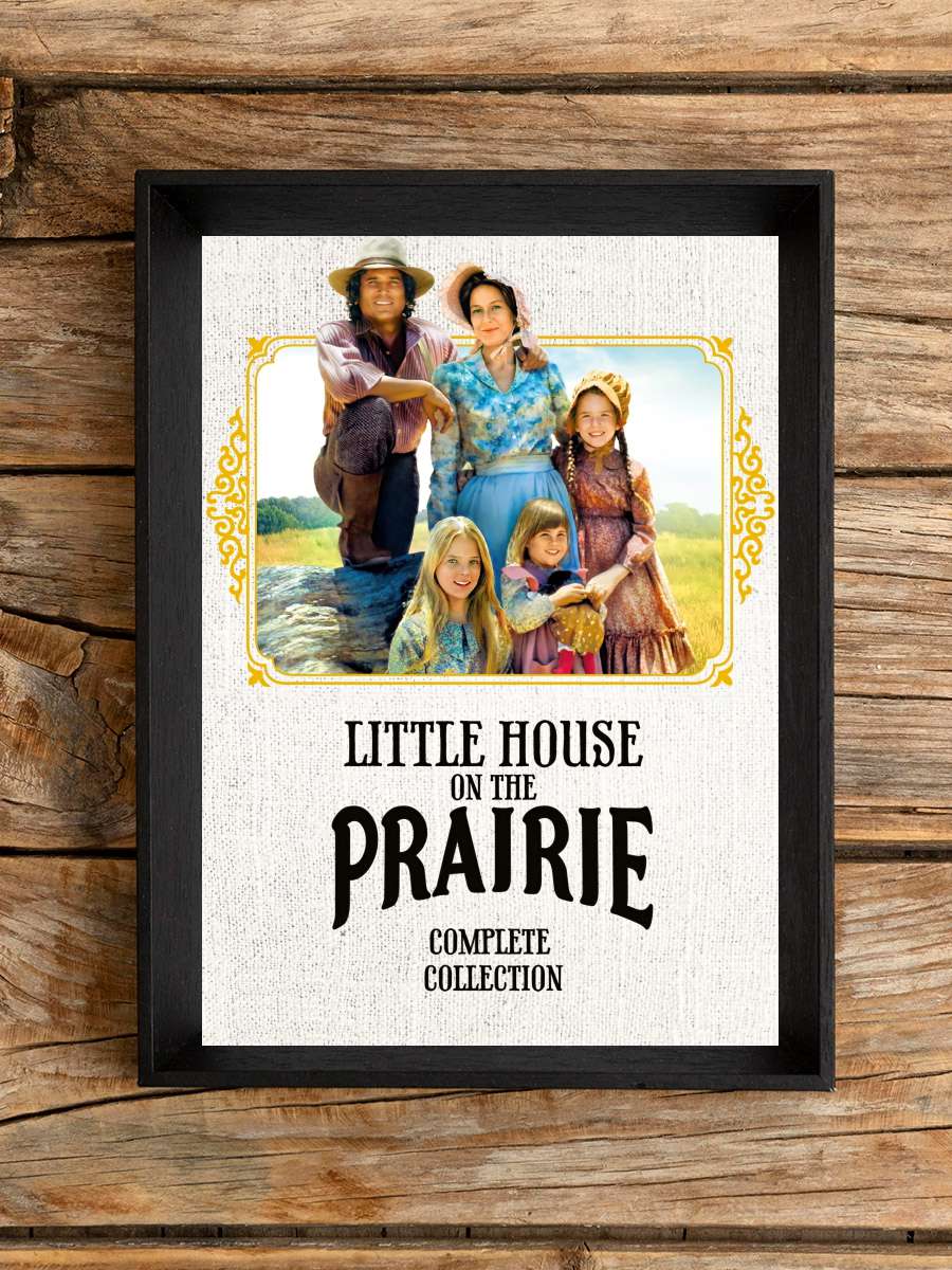 Küçük Ev - Little House on the Prairie Dizi Tablo Siyah Çerçeveli Dizi Poster Duvar Tablo