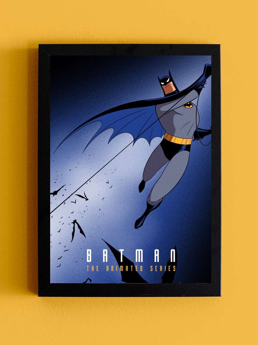 Batman: Animasyon Serisi - Batman: The Animated Series Dizi Tablo Siyah Çerçeveli Dizi Poster Duvar Tablo