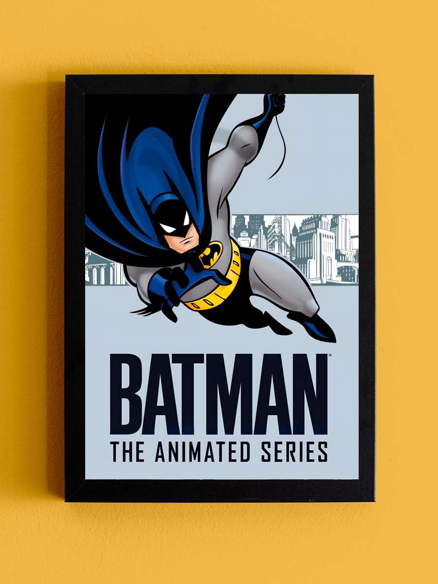 Batman: Animasyon Serisi - Batman: The Animated Series Dizi Tablo Siyah Çerçeveli Dizi Poster Duvar Tablo